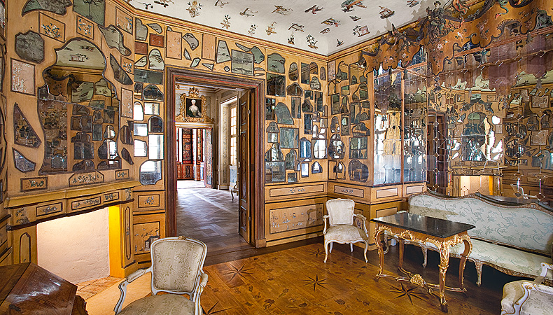 Bild: Altes Schloss Eremitage, Chinesisches Spiegelkabinett