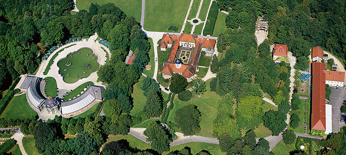 Aerial view of the Hermitage