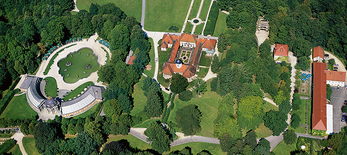 Luftaufnahme der Eremitage