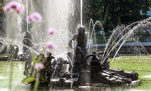 Picture: Fountains in the Large Pond