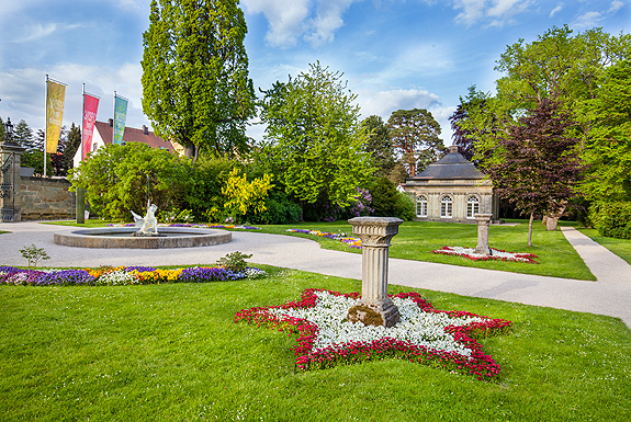 Bild: Nördliches Parterre
