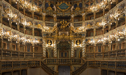 Bavarian Palace Department | Margravial Opera House in Bayreuth ...