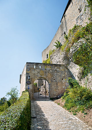 Picture: Path from the visitor centre to Zwernitz Castle