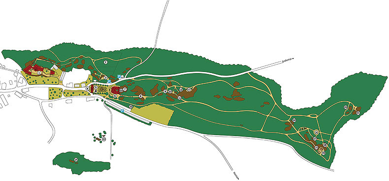 externer Link zum Plan des Felsengartens Sanspareil (PDF)