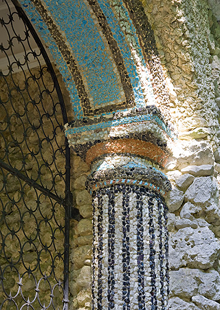 Bild: Morgenländischer Bau, Detail der Fassade