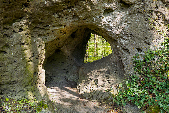 Bild: Felsengarten, "Hühnerloch"