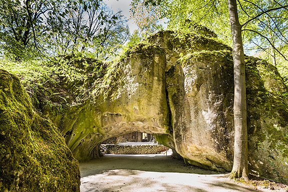 Bild: Felsengarten, Kalypsogrotte