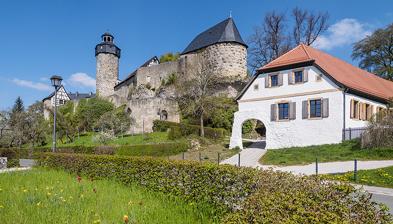 Bild: Burg Zwernitz mit Besucherzentrum