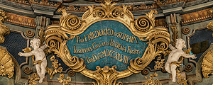 Bild: Markgräfliches Opernhaus, Inschrift